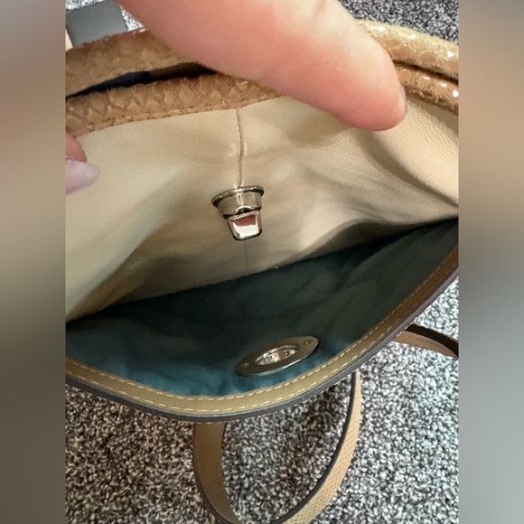 Coach Tan Crossbody Bag with Adjustable Strap - Picture 8 of 13
